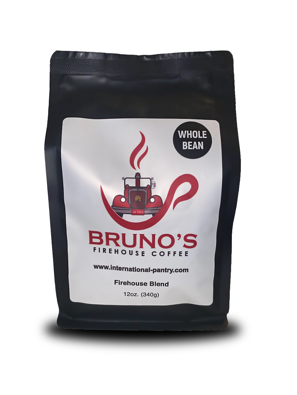 Bruno's Firehouse Whole Bean Coffee - Dark Roast