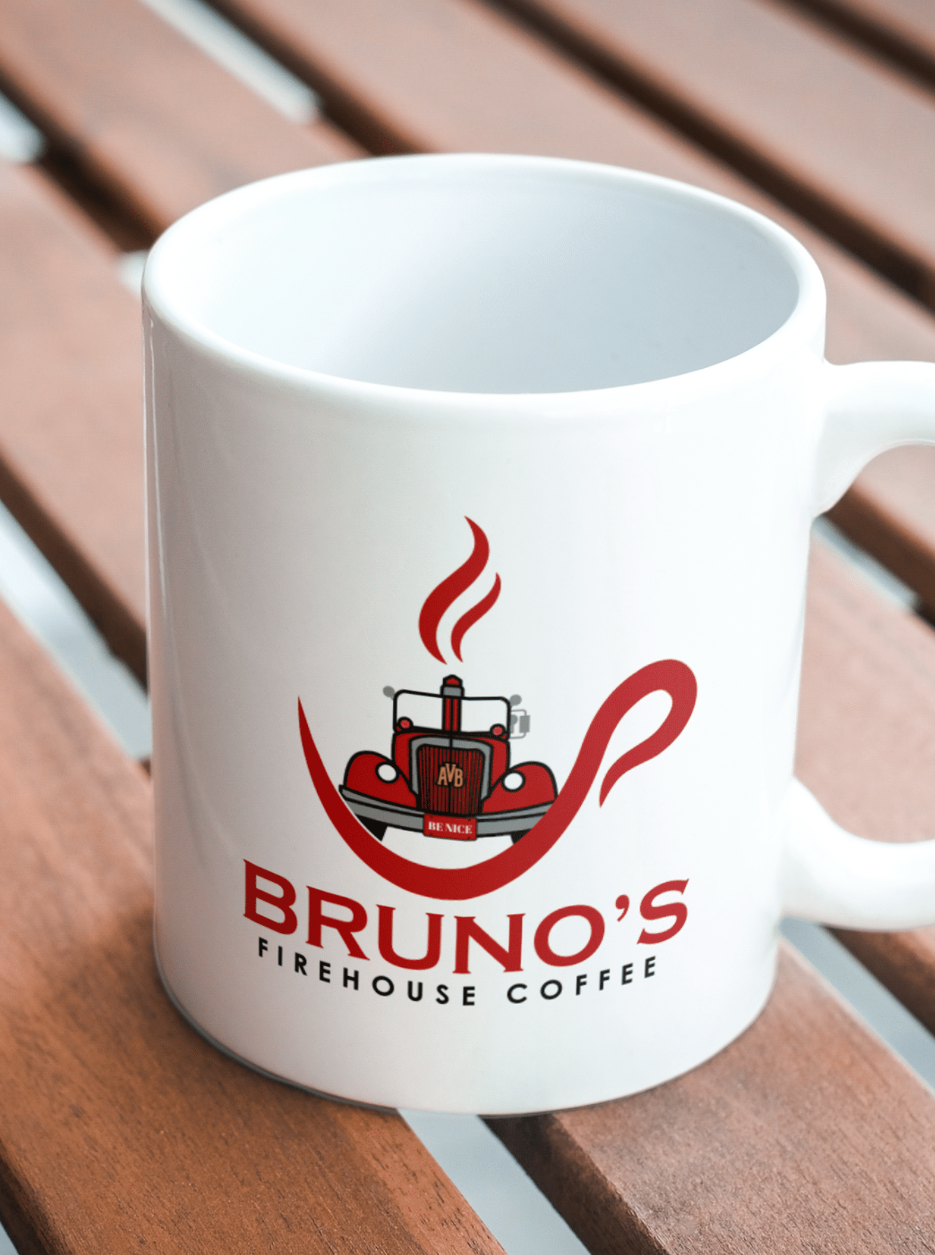 Bruno's Firehouse Coffee Mugs